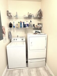 closet and laundry remodels