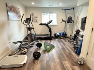 stairs hall and other construction exercise room